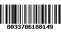 Código de Barras 8033706188149