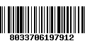 Código de Barras 8033706197912