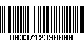 Código de Barras 8033712390000