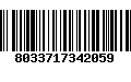Código de Barras 8033717342059