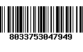 Código de Barras 8033753047949