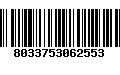 Código de Barras 8033753062553