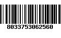 Código de Barras 8033753062560