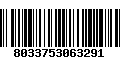 Código de Barras 8033753063291
