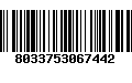 Código de Barras 8033753067442