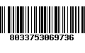 Código de Barras 8033753069736