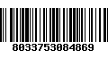 Código de Barras 8033753084869