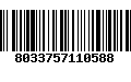 Código de Barras 8033757110588