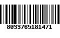 Código de Barras 8033765181471