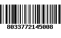 Código de Barras 8033772145008