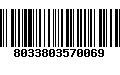 Código de Barras 8033803570069