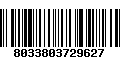 Código de Barras 8033803729627