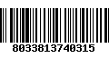 Código de Barras 8033813740315