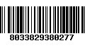 Código de Barras 8033829380277