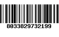 Código de Barras 8033829732199