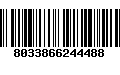 Código de Barras 8033866244488
