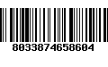 Código de Barras 8033874658604
