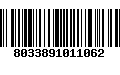 Código de Barras 8033891011062