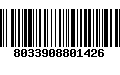 Código de Barras 8033908801426