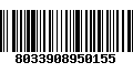 Código de Barras 8033908950155