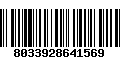 Código de Barras 8033928641569