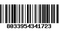 Código de Barras 8033954341723