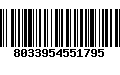 Código de Barras 8033954551795