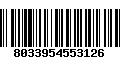 Código de Barras 8033954553126