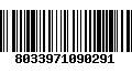 Código de Barras 8033971090291
