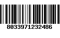 Código de Barras 8033971232486
