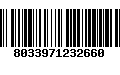 Código de Barras 8033971232660
