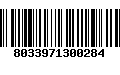 Código de Barras 8033971300284