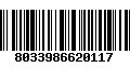 Código de Barras 8033986620117