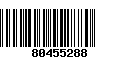 Código de Barras 80455288