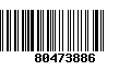 Código de Barras 80473886