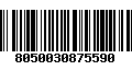 Código de Barras 8050030875590