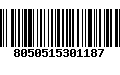 Código de Barras 8050515301187