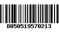 Código de Barras 8050519570213