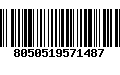 Código de Barras 8050519571487