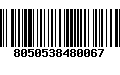 Código de Barras 8050538480067