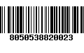 Código de Barras 8050538820023