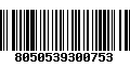Código de Barras 8050539300753