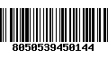 Código de Barras 8050539450144