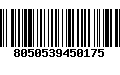 Código de Barras 8050539450175