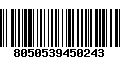 Código de Barras 8050539450243