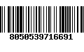 Código de Barras 8050539716691