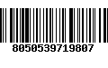 Código de Barras 8050539719807