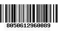 Código de Barras 8050612960089