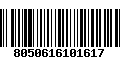 Código de Barras 8050616101617