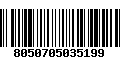 Código de Barras 8050705035199